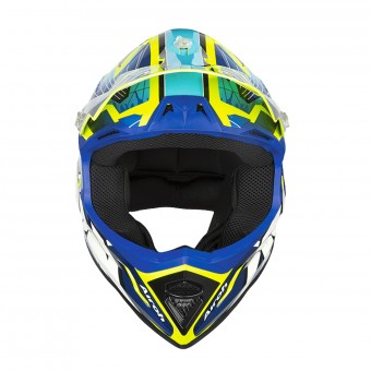 Airoh Archer Bump Azul Amarillo