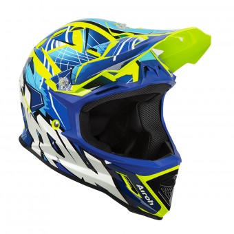 Airoh Archer Bump Azul Amarillo