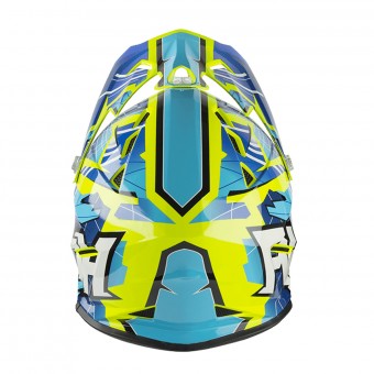 Airoh Archer Bump Azul Amarillo
