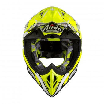 Airoh Aviator J Cairoli 019 Amarillo Negro