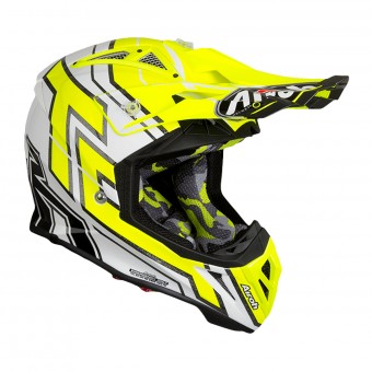 Airoh Aviator J Cairoli 019 Amarillo Negro