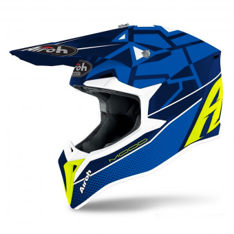 Casque Infantil Airoh Wraap Mood Blue Niño Casque Infantil Airoh Wraap Mood Blue Niño