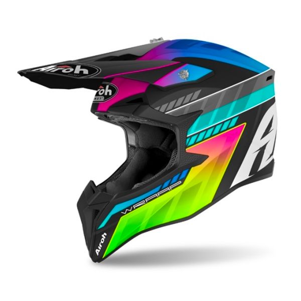 Infantil Airoh Wraap Prism Matt Ni�o