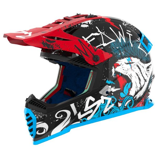 Infantil LS2 Fast II Mini Starmaw Black MX437 Infantil LS2 Fast II Mini Starmaw Black MX437