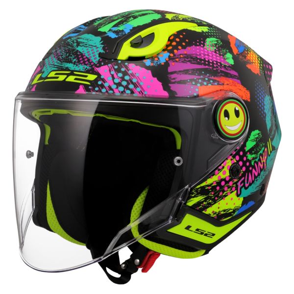 Infantil LS2 Funny II Joy Negro OF622 Infantil LS2 Funny II Joy Negro OF622