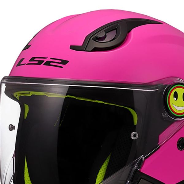 LS2 Funny II Rosa Sólido OF622