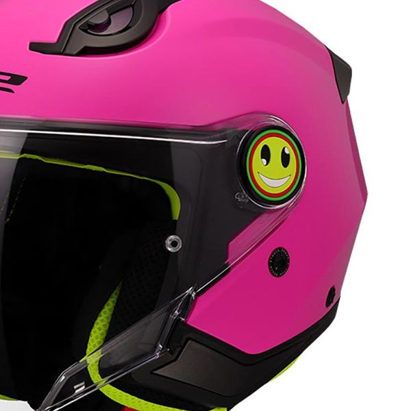 LS2 Funny II Rosa Sólido OF622