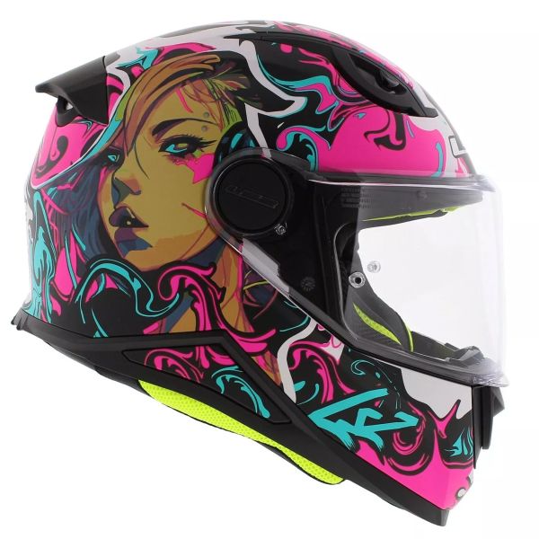 LS2 Kid Cyberg Púrpura Cian FF812