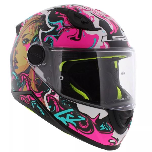 LS2 Kid Cyberg Púrpura Cian FF812