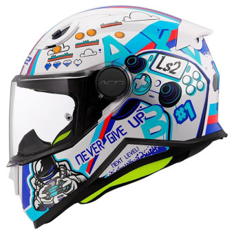 Infantil LS2 Kid Next Level Blanco FF812