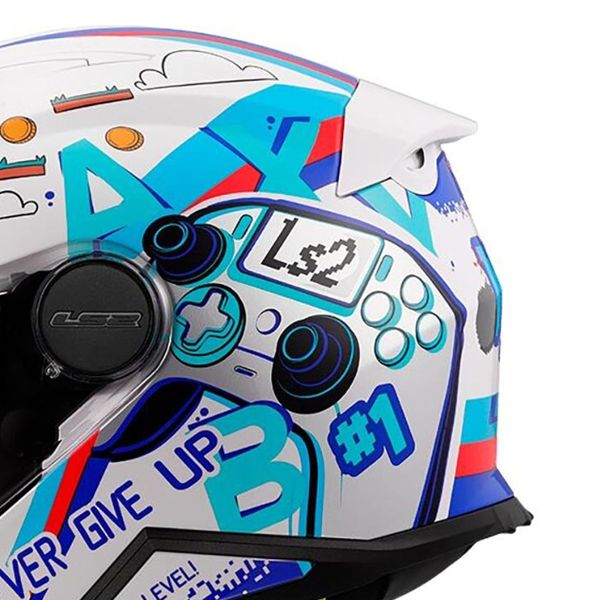 LS2 Kid Next Level Blanco FF812