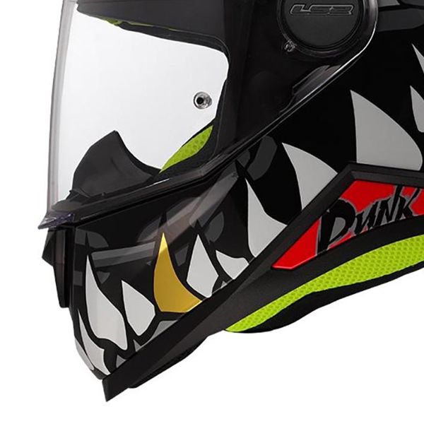 LS2 Kid Punk Gris Rojo FF812