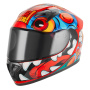Casque Infantil NOX N731 Scrappy Shiny Red