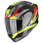 Casque Infantil Scorpion Exo-Jnr Air Tako Black Neon Yellow Red