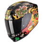 Casque Infantil Scorpion Exo-Jnr Air Yucatan Black Yellow Red