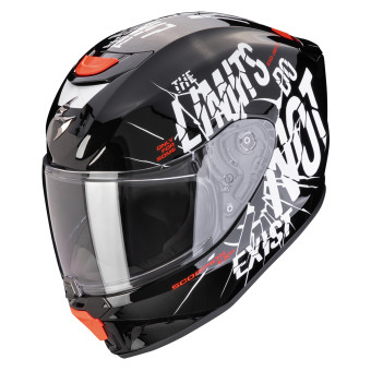 Casque Infantil Scorpion Exo-Jnr Air Boum Black White Casque Infantil Scorpion Exo-Jnr Air Boum Black White