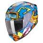 Casque Infantil Scorpion Exo-Jnr Air Fun Blue Orange