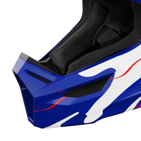 SHOT Furious Kid Bestia Azul Rojo Brillante 2.0