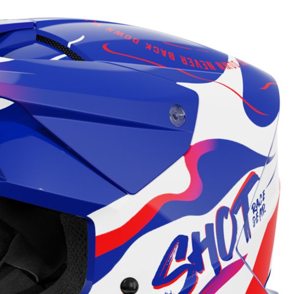 SHOT Furious Kid Bestia Azul Rojo Brillante 2.0