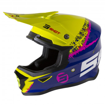 Infantil SHOT Furious Storm Lime Navy Glossy Nio