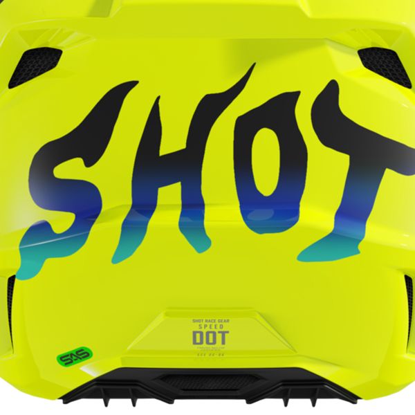 SHOT Speed Kid Ghost Amarillo Nen Brillante