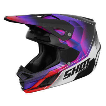 Casque Infantil SHOT Speed Kid Olymp Morado Nacarado Casque Infantil SHOT Speed Kid Olymp Morado Nacarado