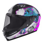 Casque Infantil Stormer Strike Kid Boom Blue Pink Pearly