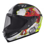 Casque Infantil Stormer Strike Kid Boom Red Neon Yellow Pearly