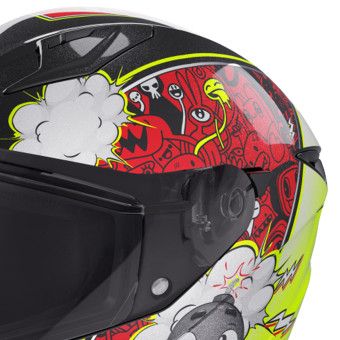 Stormer Strike Kid Boom Red Neon Yellow Pearly