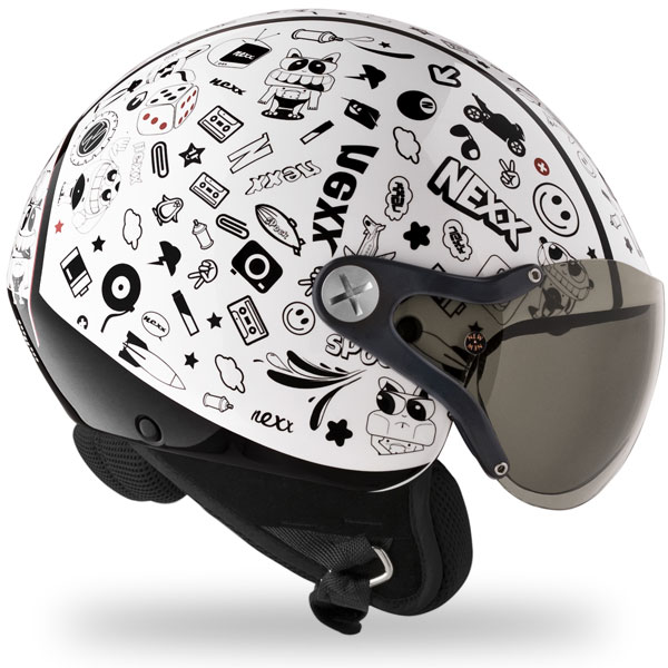 Nexx X60 Kids Spock Blanco