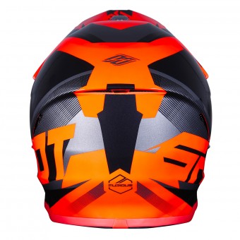 SHOT Furious Ultimate Negro Neon Orange Nio
