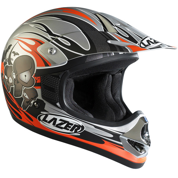 casco moto Lazer X5 Junior Skull