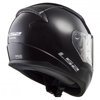 LS2 Rapid Mini Solid Black FF353J
