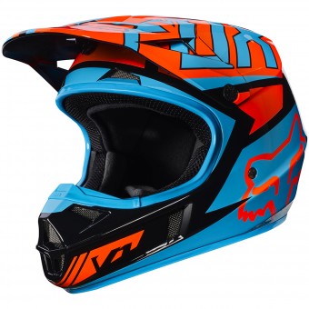 Infantil FOX V1 Falcon Black Orange Nio 016