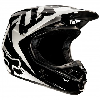 Infantil FOX V1 Race Black Kid (001)