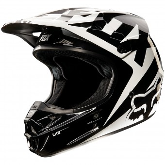 FOX V1 Race Black Kid (001)