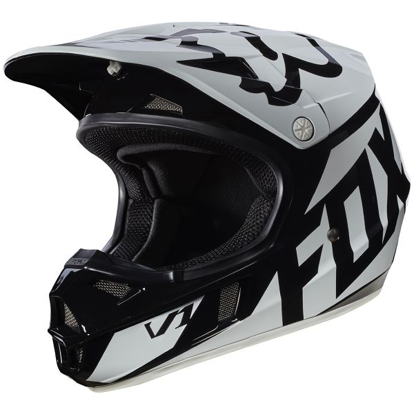FOX V1 Race Black Ni�o 001