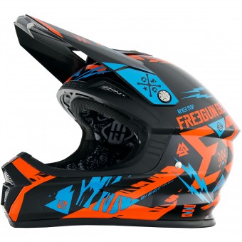 Casque Infantil Freegun XP-4 Trooper Neon Orange Cyan Niño Casque Infantil Freegun XP-4 Trooper Neon Orange Cyan Niño