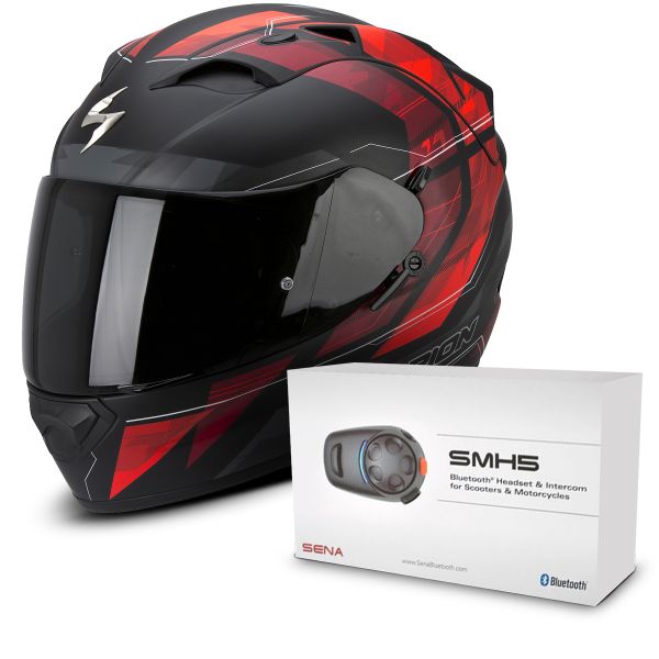 Integral Scorpion Exo 1200 Air Hornet Matt Neon Red