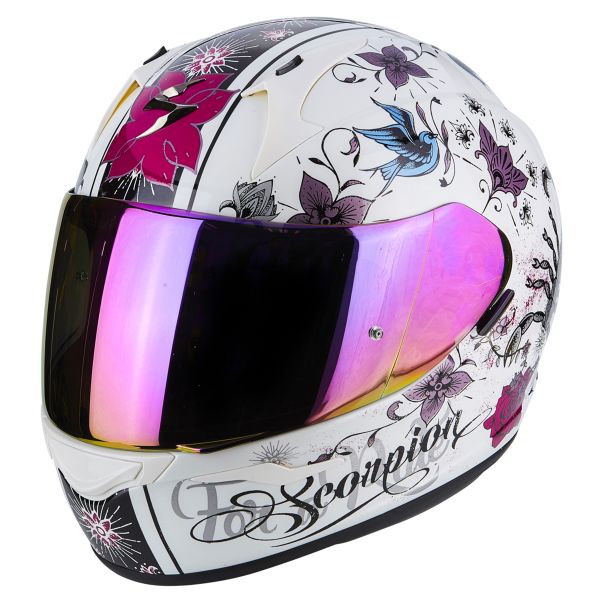 Integral Scorpion Exo 390 Chica Pearl White Black