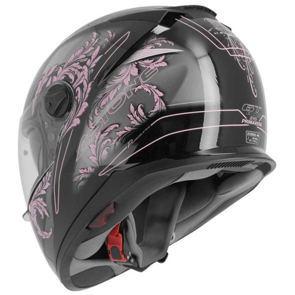 Astone GT800 Evo Primavera Matt Black Pink