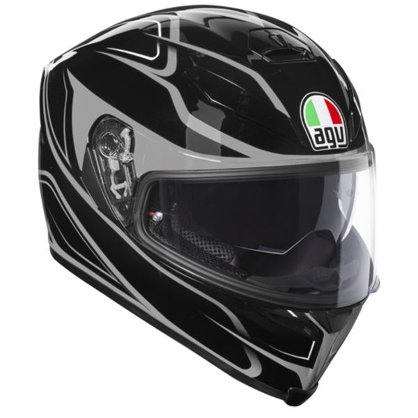 Integral AGV K-5 S Magnitude Black Silver