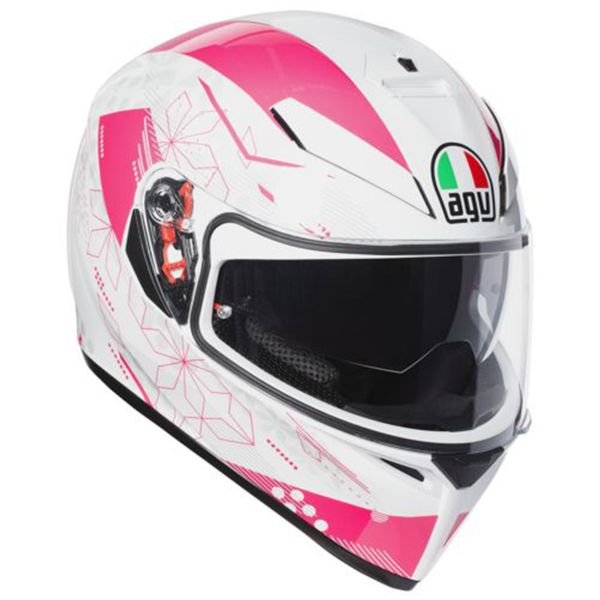 Integral AGV K3 SV Izumi White Pink