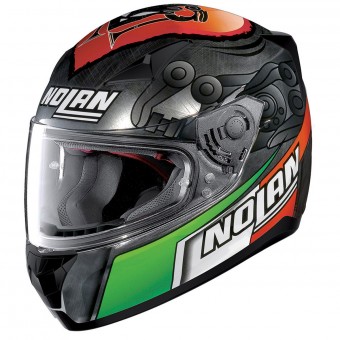 Casque Integral Nolan N60 5 Gemini Replica M. Melandri Chrome 35 Casque Integral Nolan N60 5 Gemini Replica M. Melandri Chrome 35