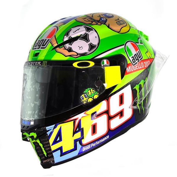 Integral AGV Pista GP R Rossi Mugello 2017