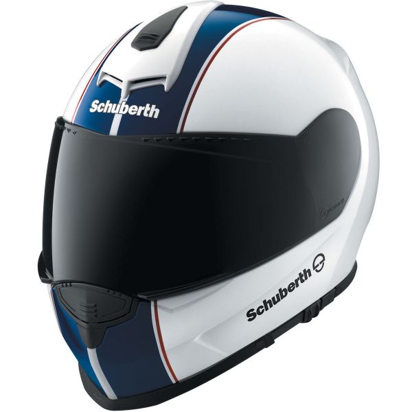 Integral Schuberth S2 Lines Azul Rojo