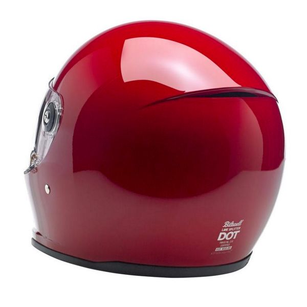 Biltwell Splitter Gloss Blood Red