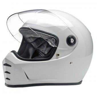 Biltwell Splitter Gloss White