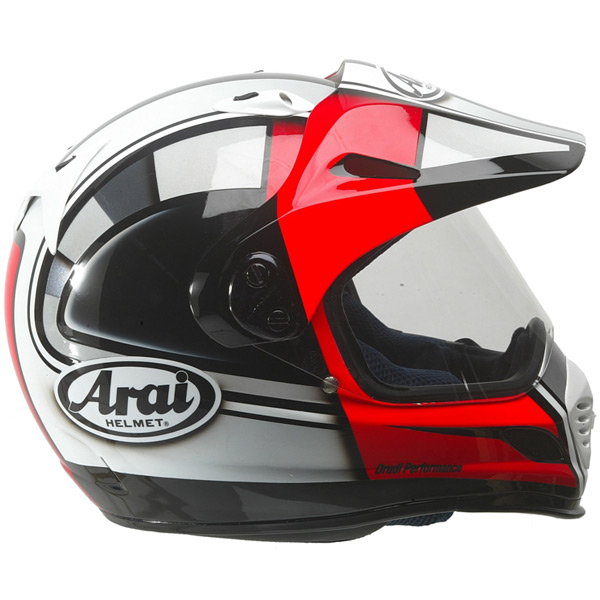 casco moto Arai Tour X Challenge Red