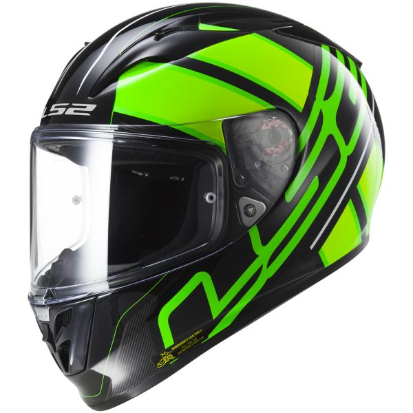 Integral LS2 Arrow R Evo Ion Black Fluo Green FF323